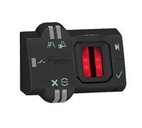 Schneider Electric XB5S1B2L2 Selector Biométrico Xb5S Diámetro22 mm Biestable 1 Cable Precableado