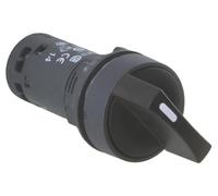 Schneider Electric XB7ND21 Selector Diámetro 22, Maneta Estándar, 2 Posiciones, 1 No, Negro, Juego de 10