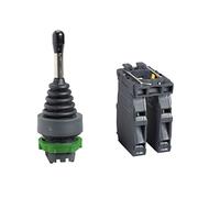 Schneider Electric XD5PA24 Mando Joystick Diámetro 22 5 Posiciones de Retorno de Resorte a Posición 0 1 NA