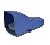 Schneider Electric XPEB510 Conmutador Pedal Sencillo, con Cubierta, Plástico, 1 NC + 1 Na, Azul