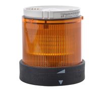 Schneider Electric XVBC2B5 0060252 - Elemento de columna de señalización (24 V/CC, luz permanente), color naranja IP65