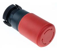 Schneider Electric Cabeza de pulsador seta ZA2BS834 30 mm Rojo