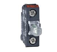 Schneider Electric ZALVM3 Bloque Luminoso, LED 230V, Verde, Juego de 5