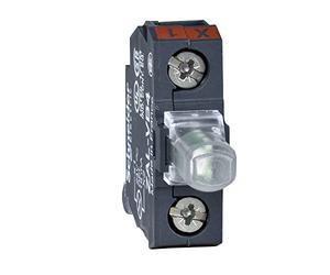 Schneider Electric ZALVM3 Bloque Luminoso, LED 230V, Verde, Juego de 5