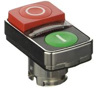 Schneider Electric – Cabeza de pulsador ZB4BW7L3741 de dos accionad Ø 22 E, S, IP66, IP69 K