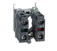 Schneider Electric ZB4BZ105 Cuerpo Pulsador, Ø 22, 1 Na + 1 Nc