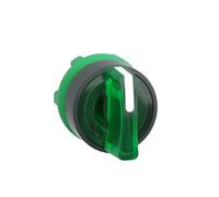 Schneider Electric ZB5AK1333 Cabeza Selector, Selector Iluminado, 3 posiciones, Ø 22