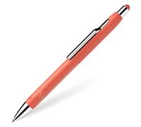 Schneider Epsilon 138606 - Bolígrafo retráctil (grosor de trazo XB, color de escritura: azul, mina indeleble), color naranja cálido