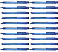 Schneider Fave - Bolígrafo (M, mecanismo de presión), pack de 50, color azul