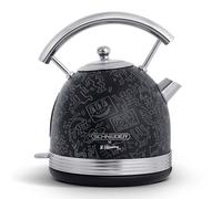 Schneider Hervidor de Agua Eléctrico Vintage 1.7L 2200W Colección Keith Haring Negro Fashionista