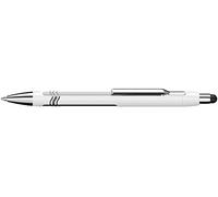 Schneider Bolígrafo Epsilon Touch, mecanismo de presión, XB, color Blau/Schaftfarbe: weiß-Silber