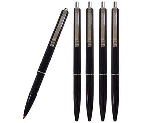 Schneider K15 - Lote de 5 bolígrafos de punta mediana, color negro