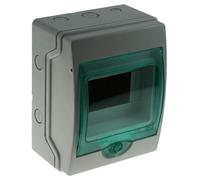 Schneider - Kaedra Cofre Modular Estanco 6 Módulos IP65, Polímero Autoextinguible, Montaje en Superficie, Temperatura de Funcionamiento -25°C a +60°C, Ideal para Garajes y Talleres