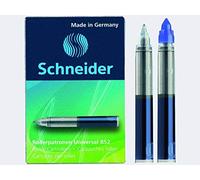 Schneider - Lote de 3 cajas de 5 cartuchos roller 852, color azul