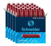 SCHNEIDER - Lote de 3 cajas de 6 cartuchos de tinta roja