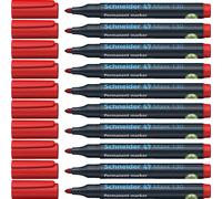 Schneider Maxx 130 Permanent Marker Pen 1 mm and 3 mm Cap-Off-Ink Refillable Pac