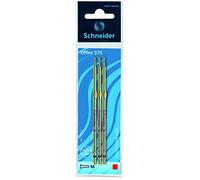 Schneider Office - 575, tinta indeleble, M, Rojo, 3 SB de bolsa