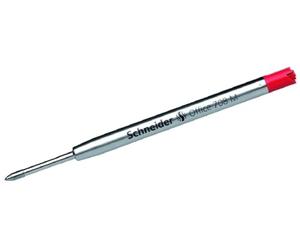 Schneider Office 708 - Recambio para bolígrafo (punta mediana, tinta roja)