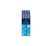 Schneider One Hybrid - Bolígrafo de punta redonda (3 mm), color azul