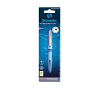 Schneider One Hybrid N 05 - Bolígrafo roller (indeleble con trazo de 0,5 mm y punta de aguja híbrida), color azul