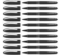 Schneider One Sign 183601 - Bolígrafo de punta redonda (1 mm, 10 unidades), color negro