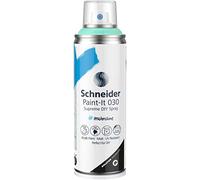 Schneider Paint-It 030 Supreme - Pintura acrílica en aerosol (alta cobertura, resistente a los rayos UV, 200 ml, spray acrílico, para casi todas las superficies), color verde menta mate