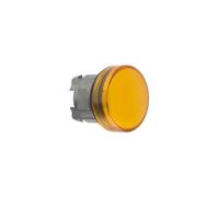 Schneider Electric ZB4BV053 Cabeza Piloto Luminoso Diámetro 22 Redonda Lentes Lisas, Amarillo