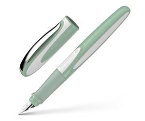 Schneider Pistacchio 168213 Ray - Pluma estilográfica para diestros (incluye cartucho de tinta estándar)