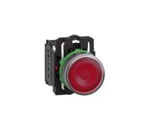Schneider Pulsador XB5AW34M5 XB5 - Iluminado, LED Universal, 1 No + 1 NC Nuevo