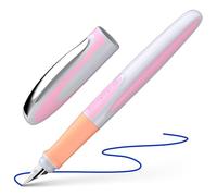 Schneider Ray 168211 - Pluma estilográfica para diestros (incluye cartucho de tinta estándar), color azul real