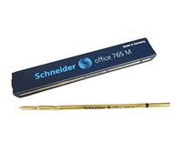 SCHNEIDER® Recambio para bolígrafo Office 765, estándar, metal, M, color de la tinta: negro (10 unidades), 1 paquete de 10 unidades