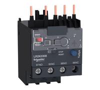 Schneider Electric LR2K0308 TeSys LR2K Relé Térmico, 3P, 1.8… 2.6A, Clase 10A, 58mm x 45mm x 65mm