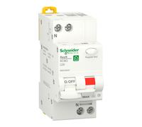 Schneider Resi9 Rcbo 1P+N 20A Curva C 30Ma 6Ka - R9D55620