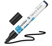 Schneider Rotulador acrílico Paint-it 320 4 mm 15 cm negro
