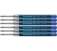 Schneider Slider 755 Recambio de Boligrafo, Recambio Pluma, 6er Blisterkarte, azul