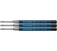 Schneider Slider 755 - Recambio para bolígrafos (3 unidades, XB, color negro)