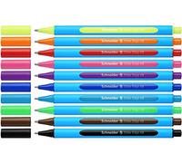 Schneider Slider Edge - Bolígrafo de punta redonda (estuche de 10 unidades), varios colores