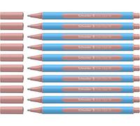 Schneider Slider Edge Pastell XB - Bolígrafo (punta triangular, ancho de trazo XB, 10 unidades), color Rubor