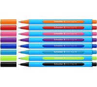 Schneider Slider Edge Pastell XB - Bolígrafo (punta triangular, ancho de trazo XB), color Colores estándar. 8 Stück