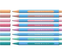 Schneider Slider Edge Pastell XB - Bolígrafo (punta triangular, ancho de trazo XB), color Pastel 8 Stück