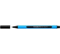 Schneider Slider Edge XB - Juego de 3 bolígrafos de bola de punta ancha, cuerpo triangular de goma, negro