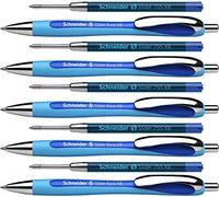 Schneider Slider Rave XB- 5 bolígrafos + 5 recambios 755XB (Azul)