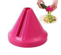 schneider Spiralschneider - Manueller Küchenhobel Multifunktion | Rotaciones reibe Für Karotten Gurken Zucchini Käse Salat Camping Küche Kompakt Zuhause Restaurant Küche Grill Zubehör