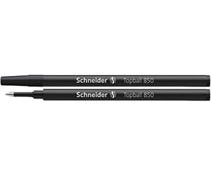 Schneider Topball 850 - Recambio para bolígrafo roller (Pack de 10, tinta negra)