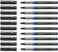 Schneider Xtra 805 - Bolígrafo de tinta líquida azul (trazo fino, 10 unidades)