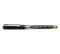 Schneider Xtra 823 - Bolígrafo (punta cónica, acero inoxidable, 0,3 mm), color verde