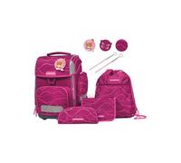 Schneiders Ergolite Juego de mochilas escolares fucsia
