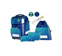 Schneiders Ergolite Set de mochila escolar de 9 piezas Geo Motion