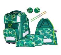 Schneiders mochila escolar Ergolite Set 9 -piezas Dino Dance verde