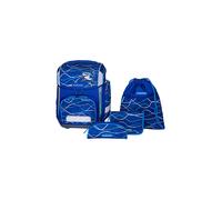 Schneiders Ergolite Juego de mochilas escolares 8 piezas azul